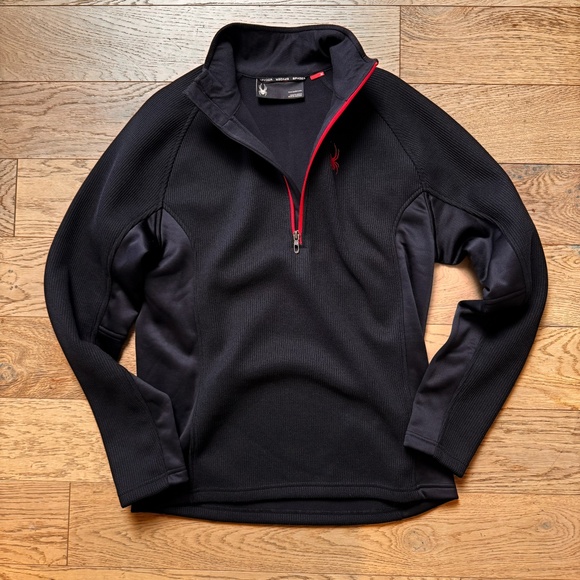 Men’s Spyder Fleece 1/4 Zip Medium - Picture 1 of 6